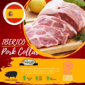 Kapsim Kembang (Pork Neck / Collar) - Campovilla Iberico 1KG