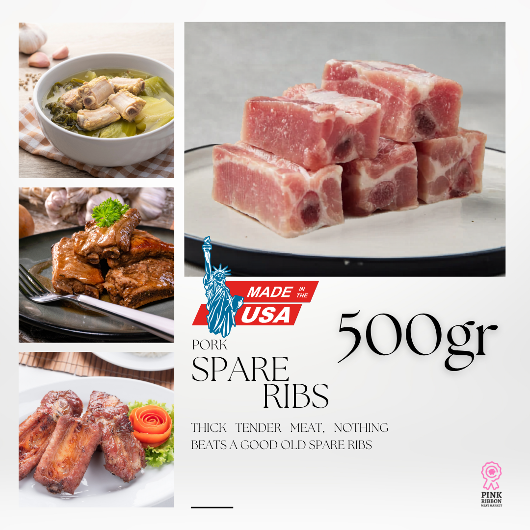 Paikut /Iga Potong (Pork Spare Rib Cuts) - Import 500G