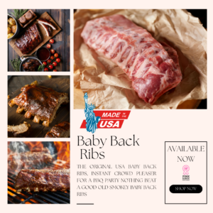 Baby Back Ribs - Import 1 RACK