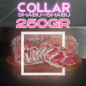 Kapsim Kembang (Pork Neck / Collar) - Import 250G (SHABU SLICE)