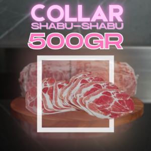 Kapsim Kembang (Pork Neck / Collar) - Import 500G (SHABU SLICE)