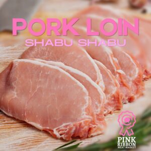 Karbonat (Pork Loin) - Import (SHABU SLICE)