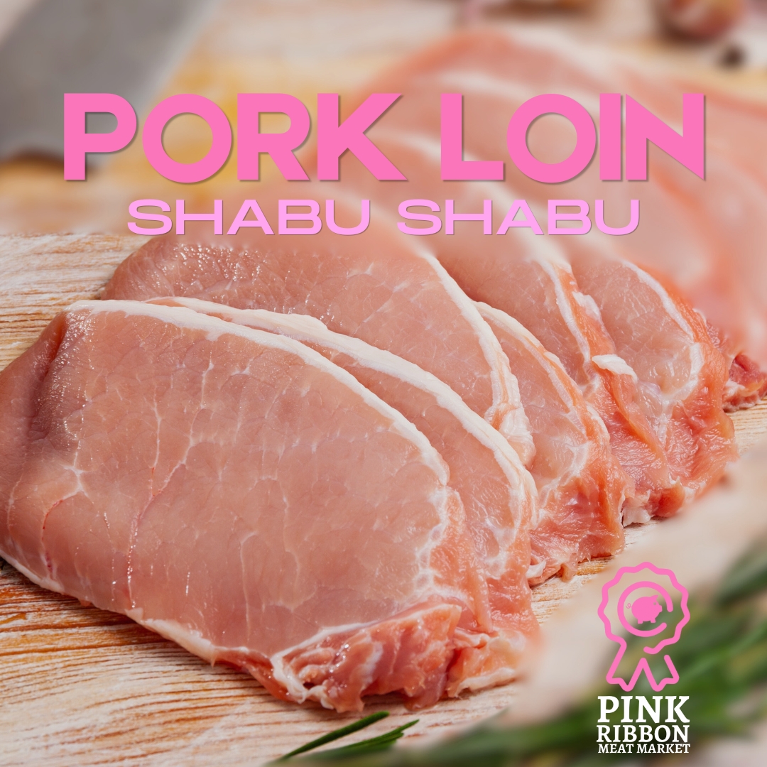 Karbonat (Pork Loin) - Import (SHABU SLICE)