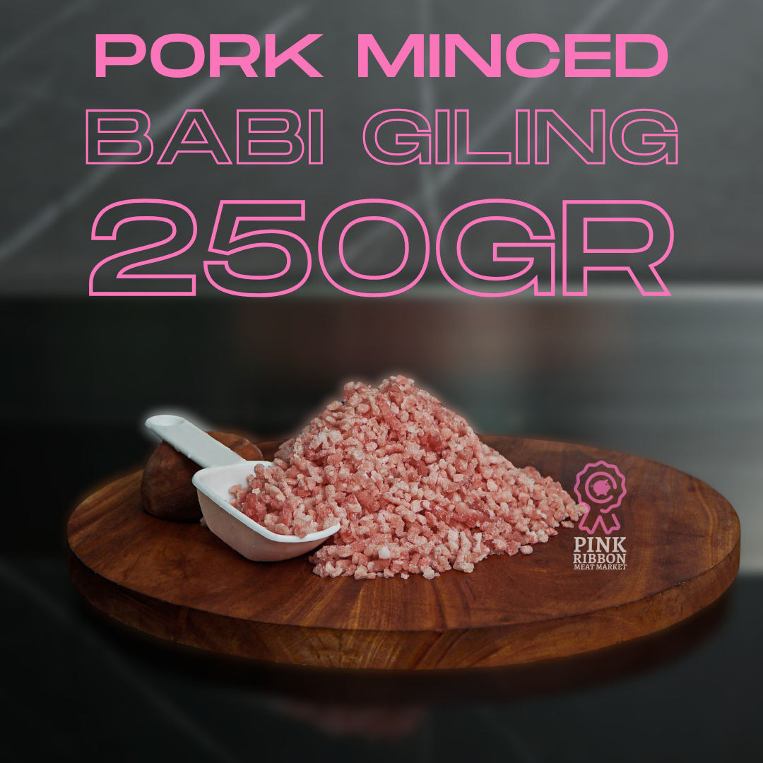 Babi Giling Cincang (Pork Minced) - Lokal 250G