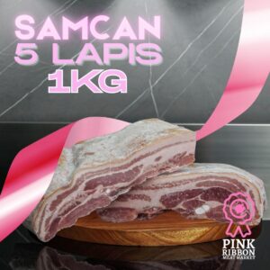 Samcan (Pork Belly) Skin-On SR - Import 5 LAPIS GOCAN 1KG