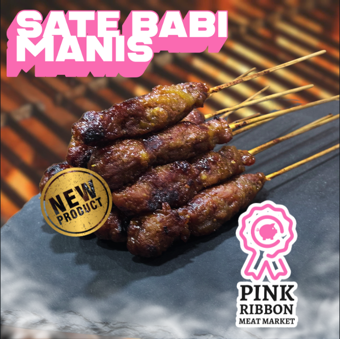Sate Babi Manis (Ready to Cook) (10 pcs)