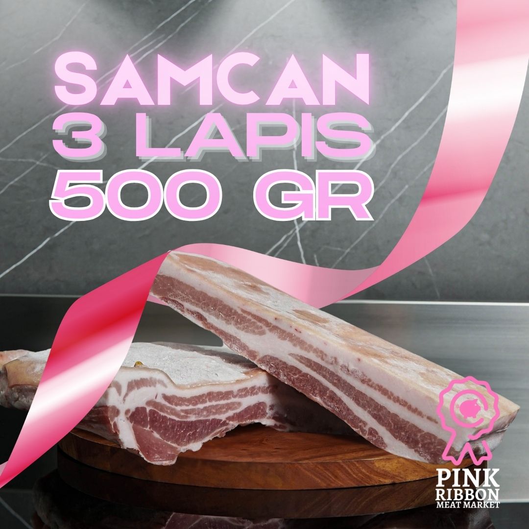Samcan (Pork Belly) Skin-On - Import 500G