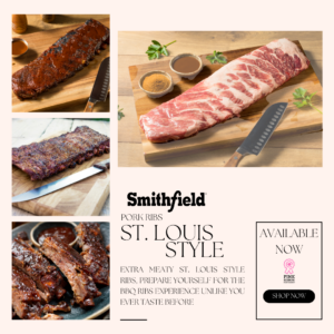 St. Louis Style Spare Ribs - Import 1 RACK