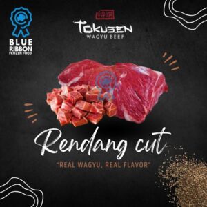 Tokusen Wagyu Beef - Rendang Cut - 500gr (Frozen)