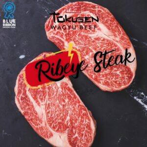 Tokusen Wagyu Beef - Ribeye Steak - 150gr/200gr (Frozen)