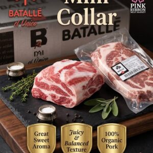 SPAIN Batallé el Único PREMIUM PORK MINI COLLAR LIMITED NEW ITEM (FROZEN)